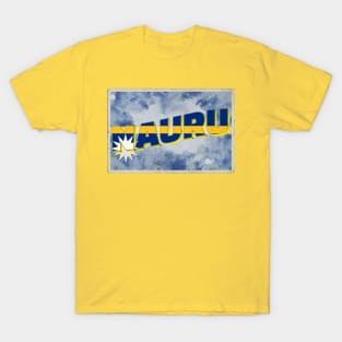 Nauru Vintage style retro souvenir T-Shirt